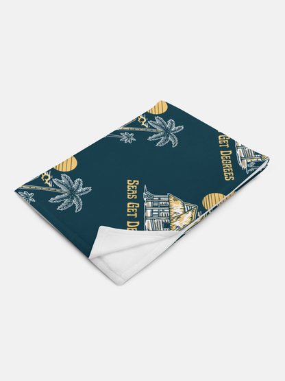 Lost & Found Throw Blanket by Seas Get Degrees