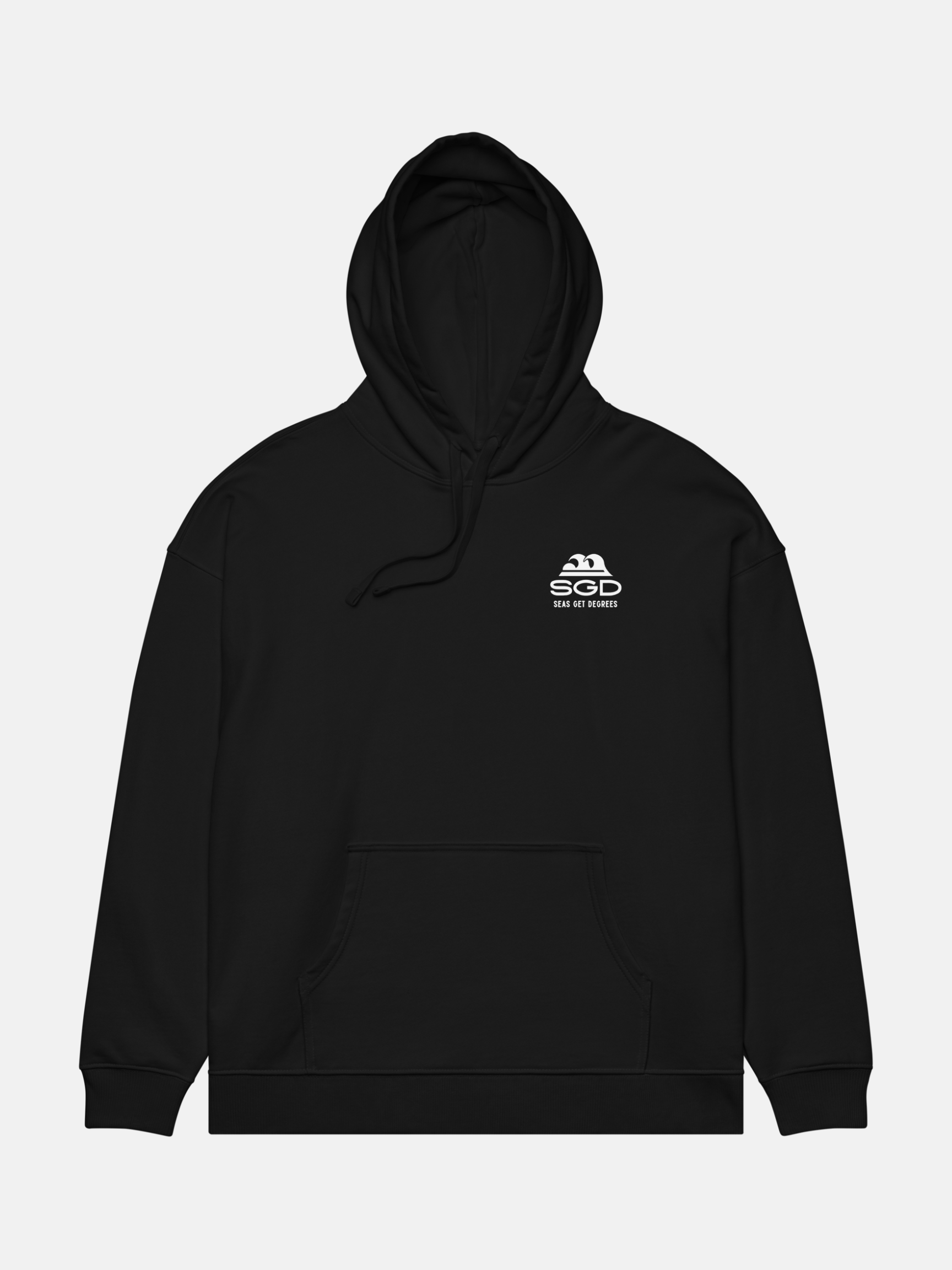 Seas Get Degrees Oversized Hoodie by Seas Get Degrees