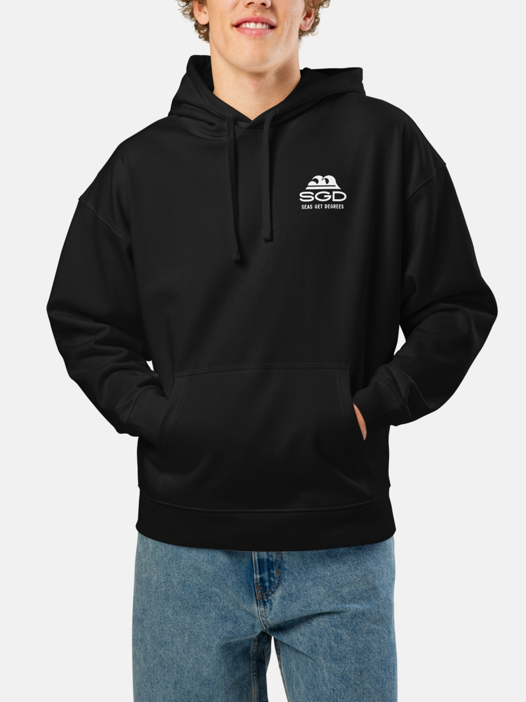 Seas Get Degrees Oversized Hoodie by Seas Get Degrees
