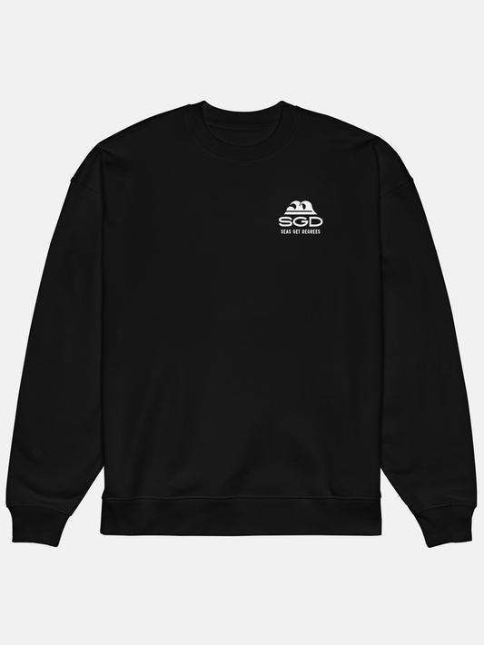 Seas Get Degrees Oversized Sweatshirt by Seas Get Degrees