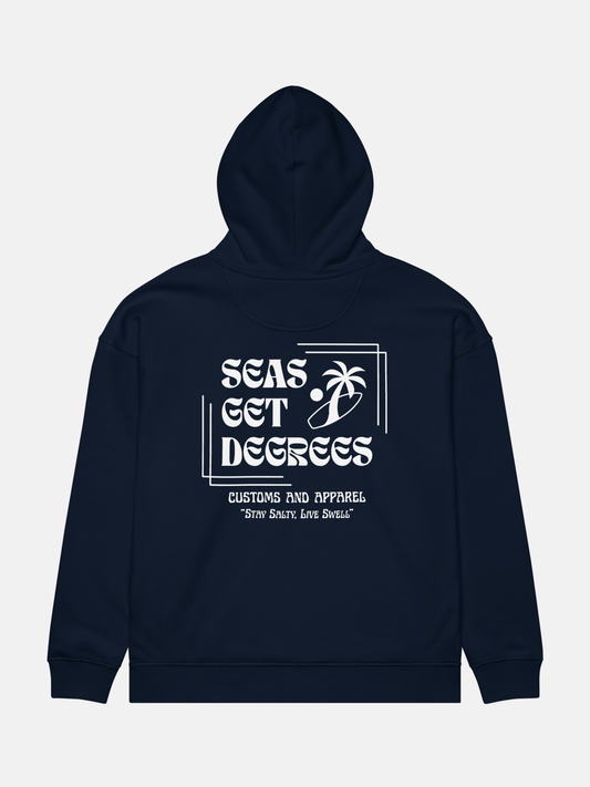 Stay Salty Oversized Hoodie by Seas Get Degrees