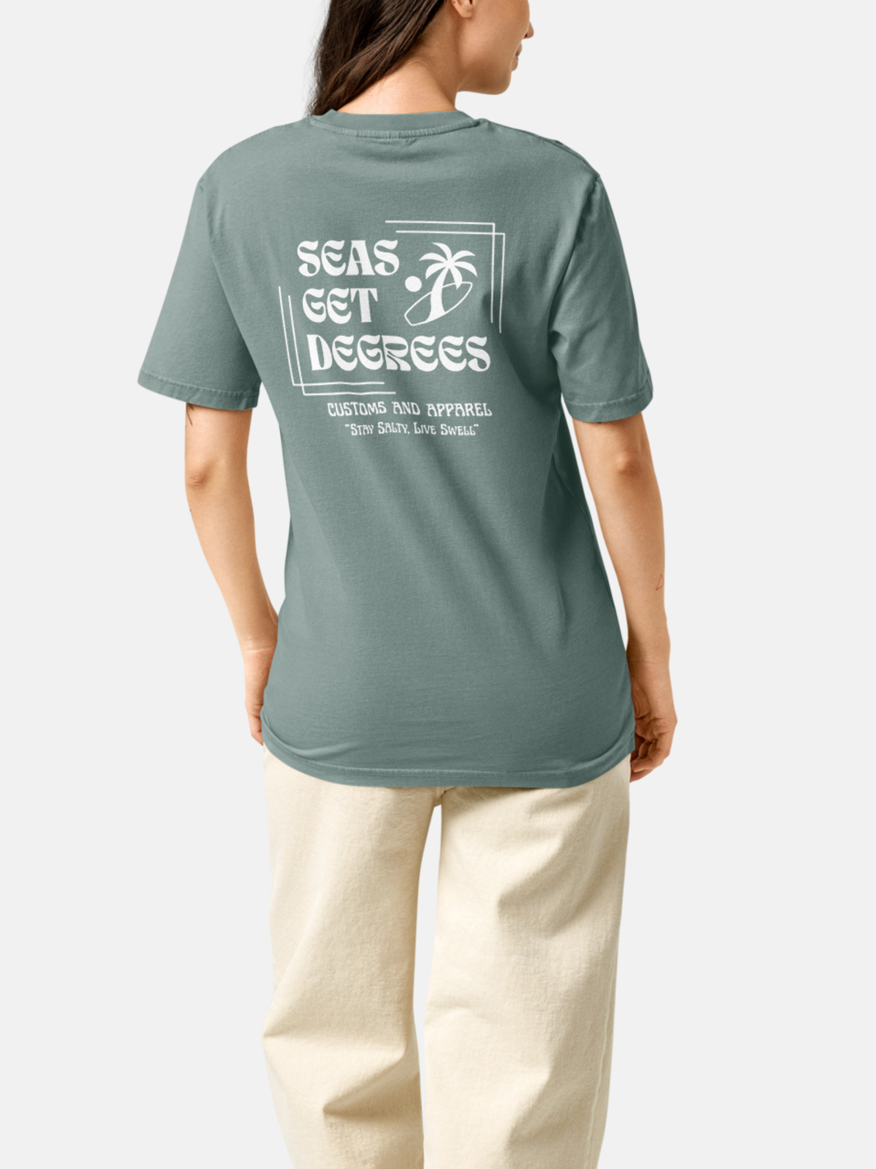Stay Salty Tee by Seas Get Degrees