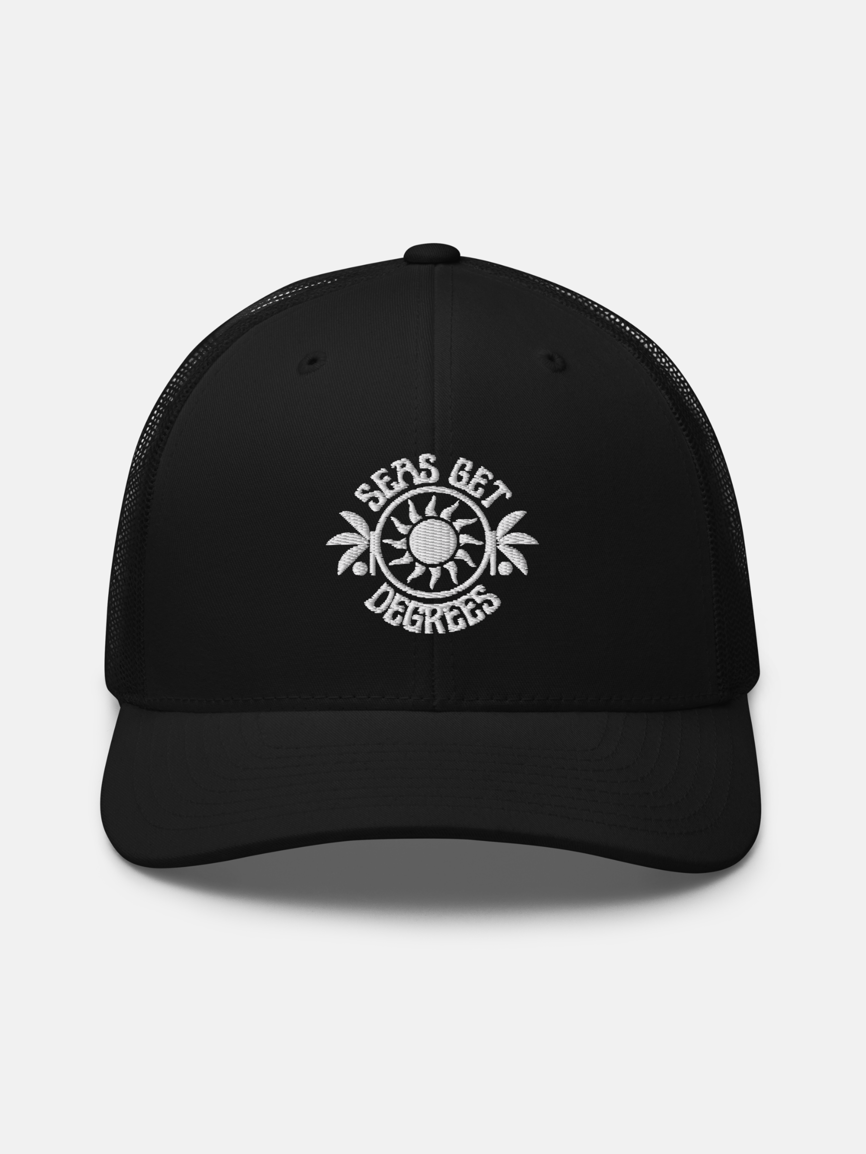 Sun & Shade Trucker Hat by Seas Get Degrees
