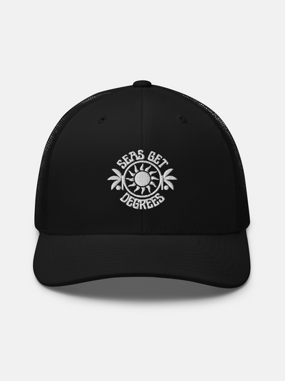 Sun & Shade Trucker Hat by Seas Get Degrees