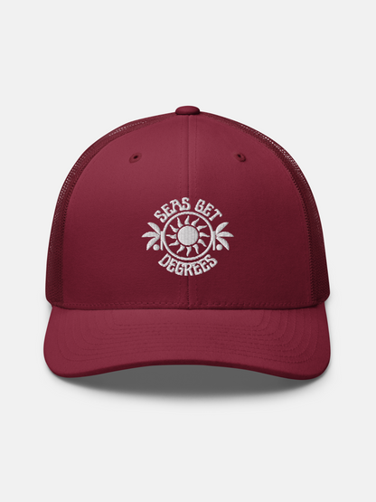 Sun & Shade Trucker Hat by Seas Get Degrees