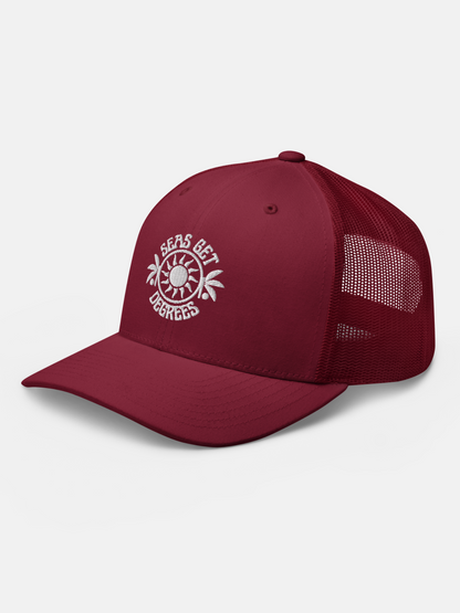 Sun & Shade Trucker Hat by Seas Get Degrees