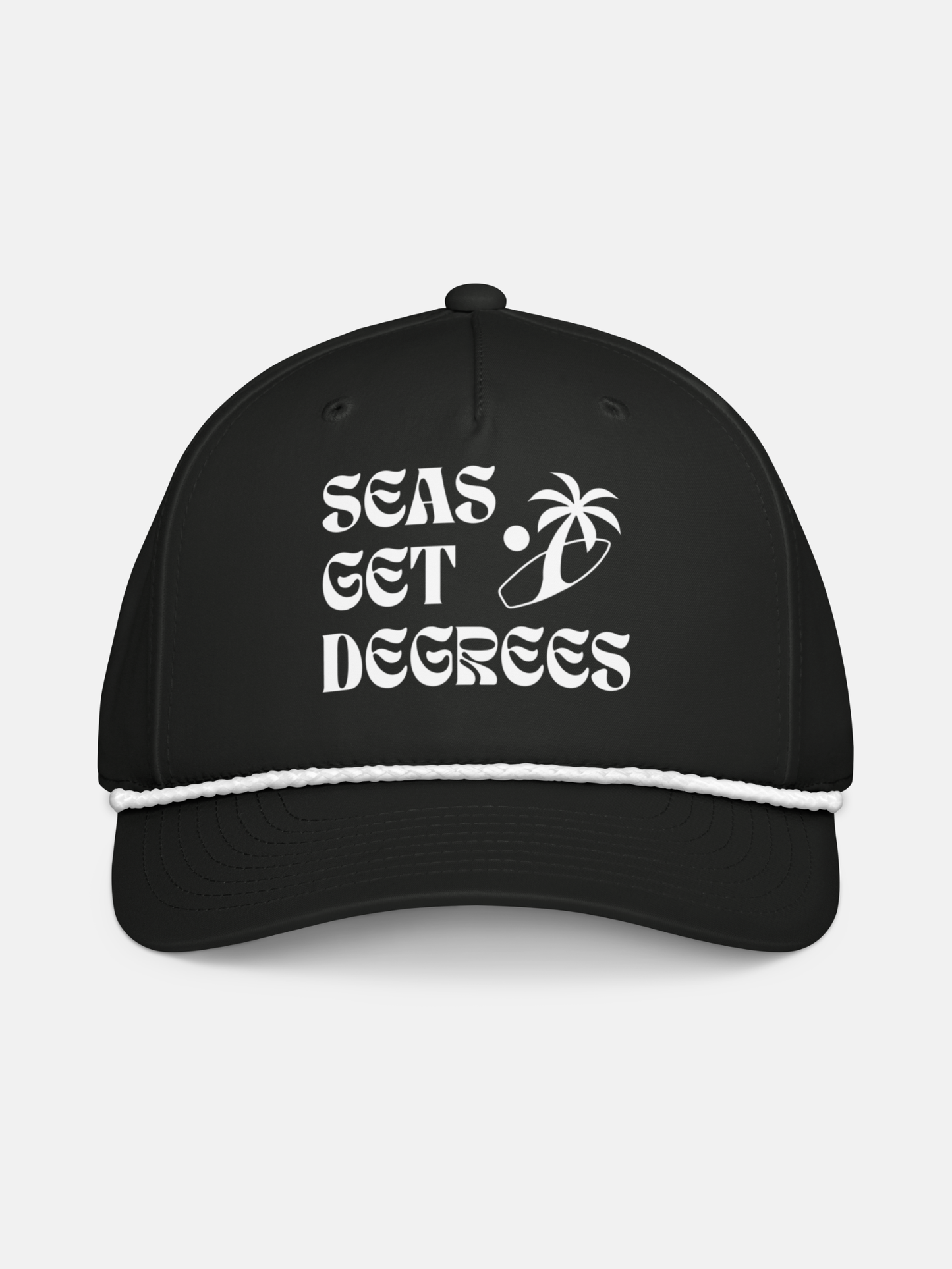 Surf'n Palm Tree Rope Hat by Seas Get Degrees