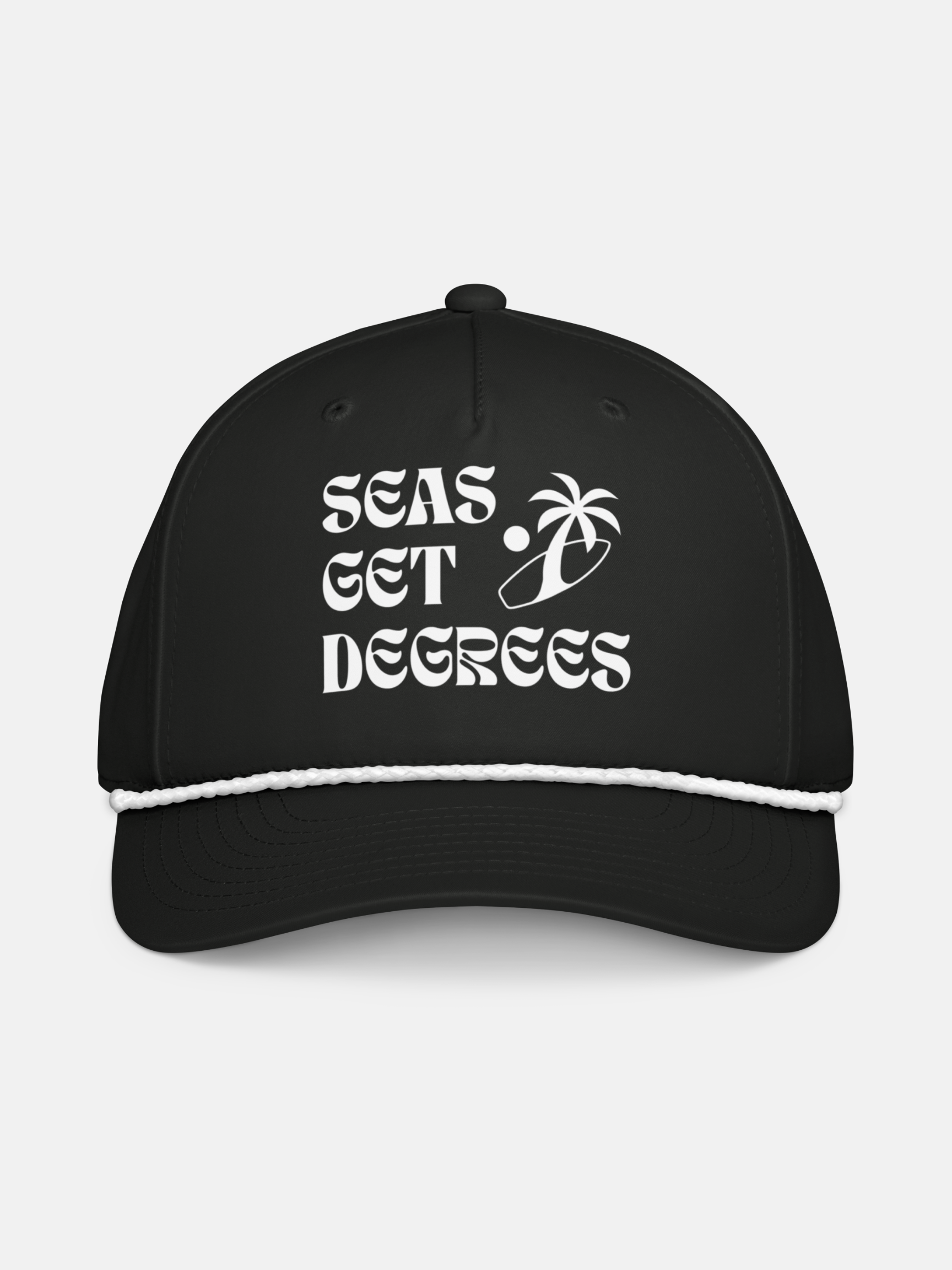 Surf'n Palm Tree Rope Hat by Seas Get Degrees
