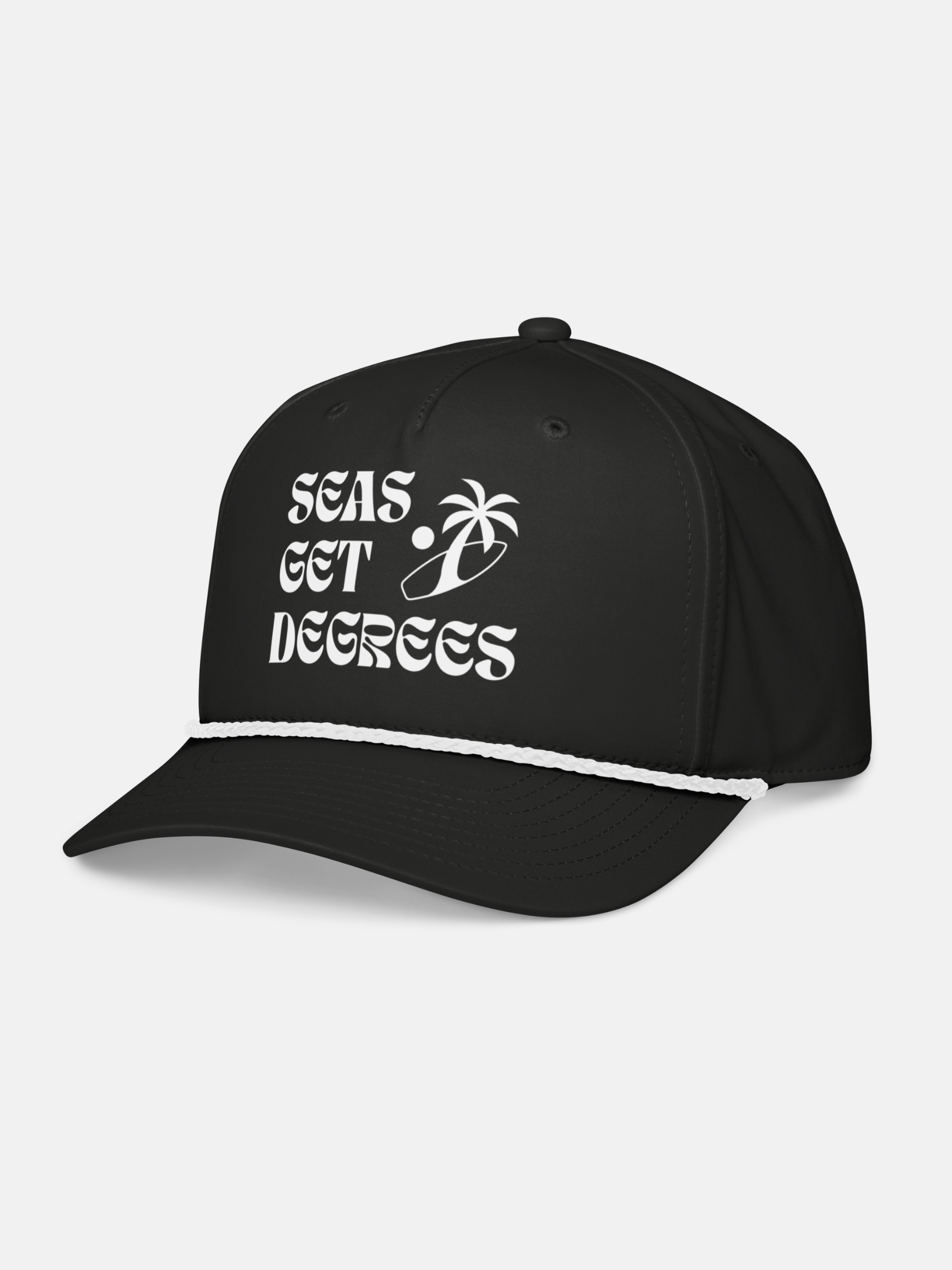 Surf'n Palm Tree Rope Hat by Seas Get Degrees