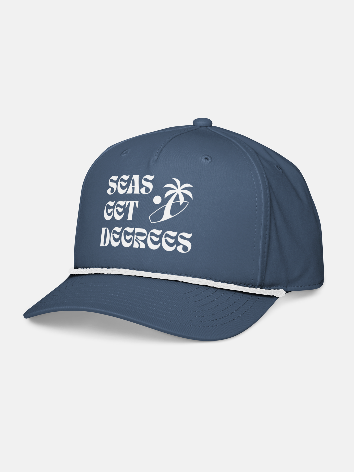 Surf'n Palm Tree Rope Hat by Seas Get Degrees