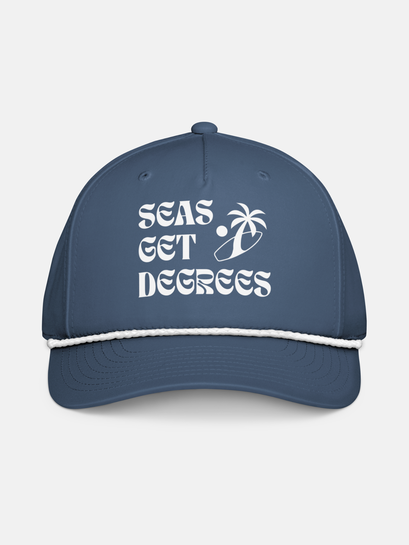 Surf'n Palm Tree Rope Hat by Seas Get Degrees