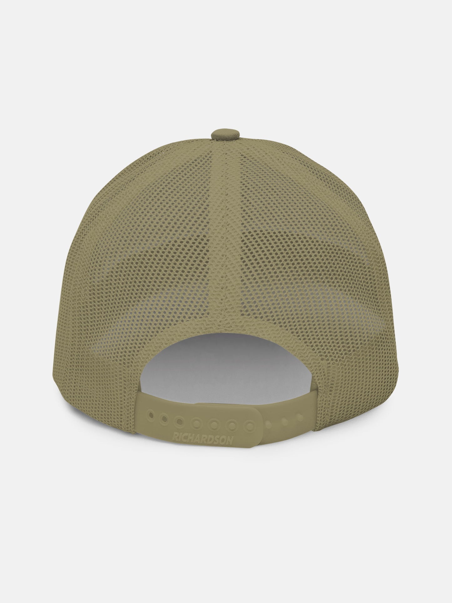 Swell SGD Trucker Hat back view in loden — Seas Get Degrees