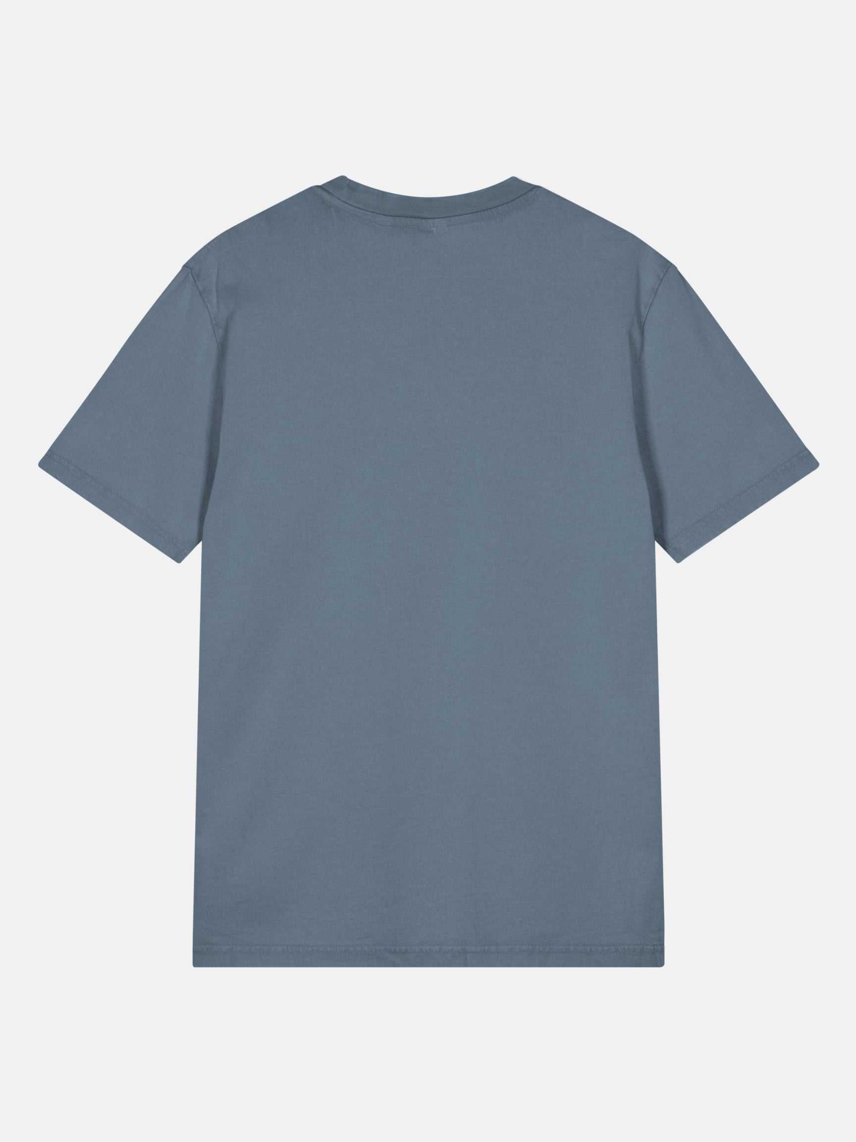 Seas Get Degrees Tee back view in deep teal — Seas Get Degrees