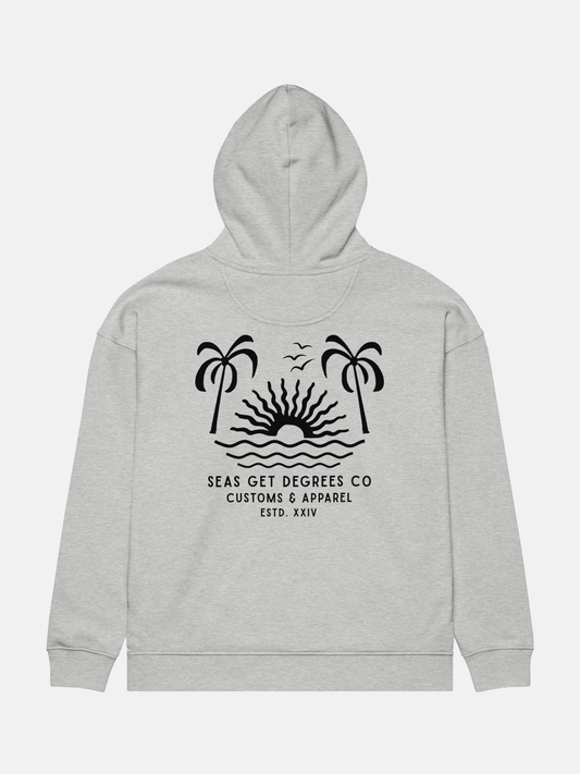 'Til Last Wave Oversized Hoodie by Seas Get Degrees