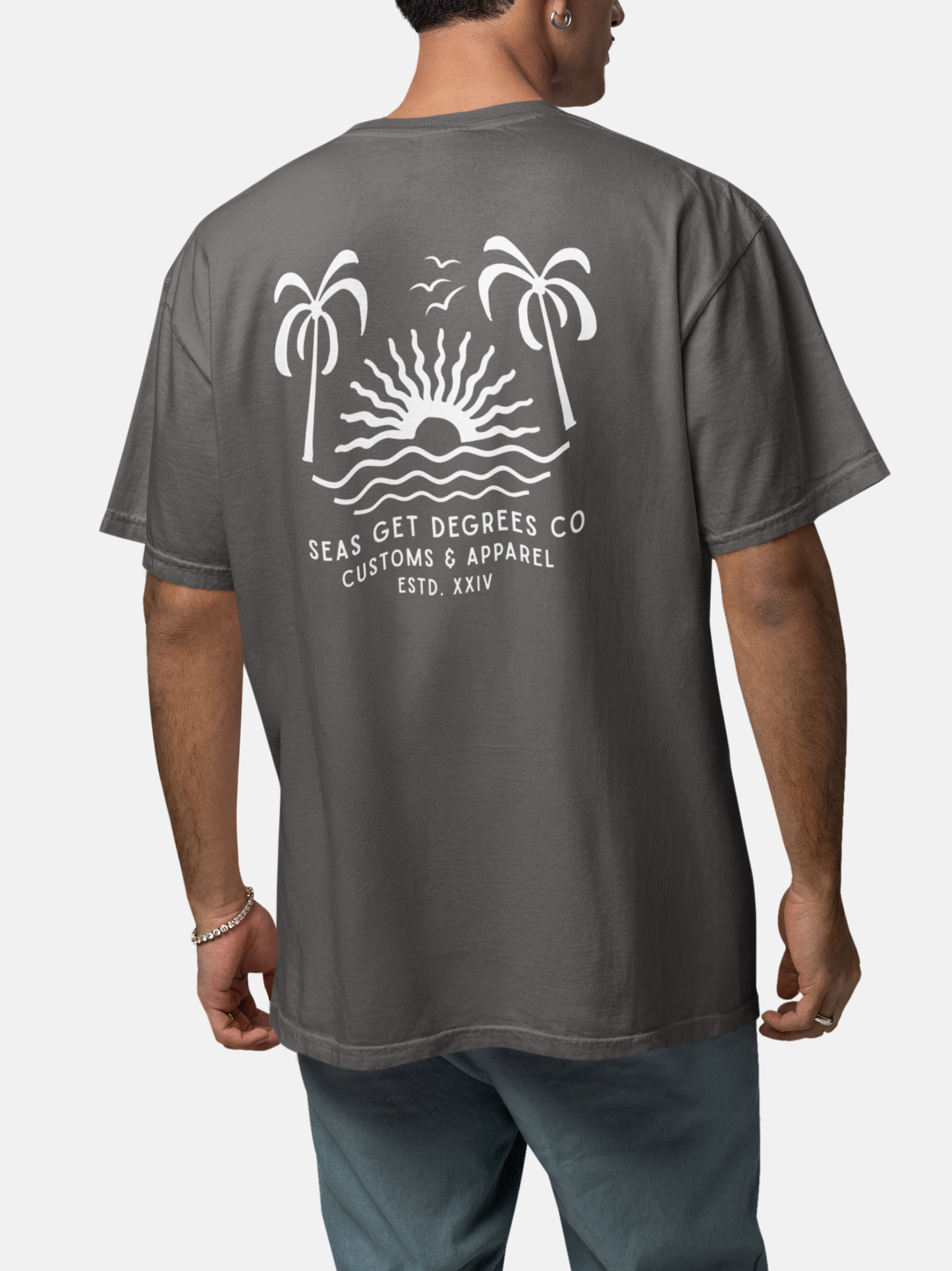 'Til Last Wave Tee by Seas Get Degrees