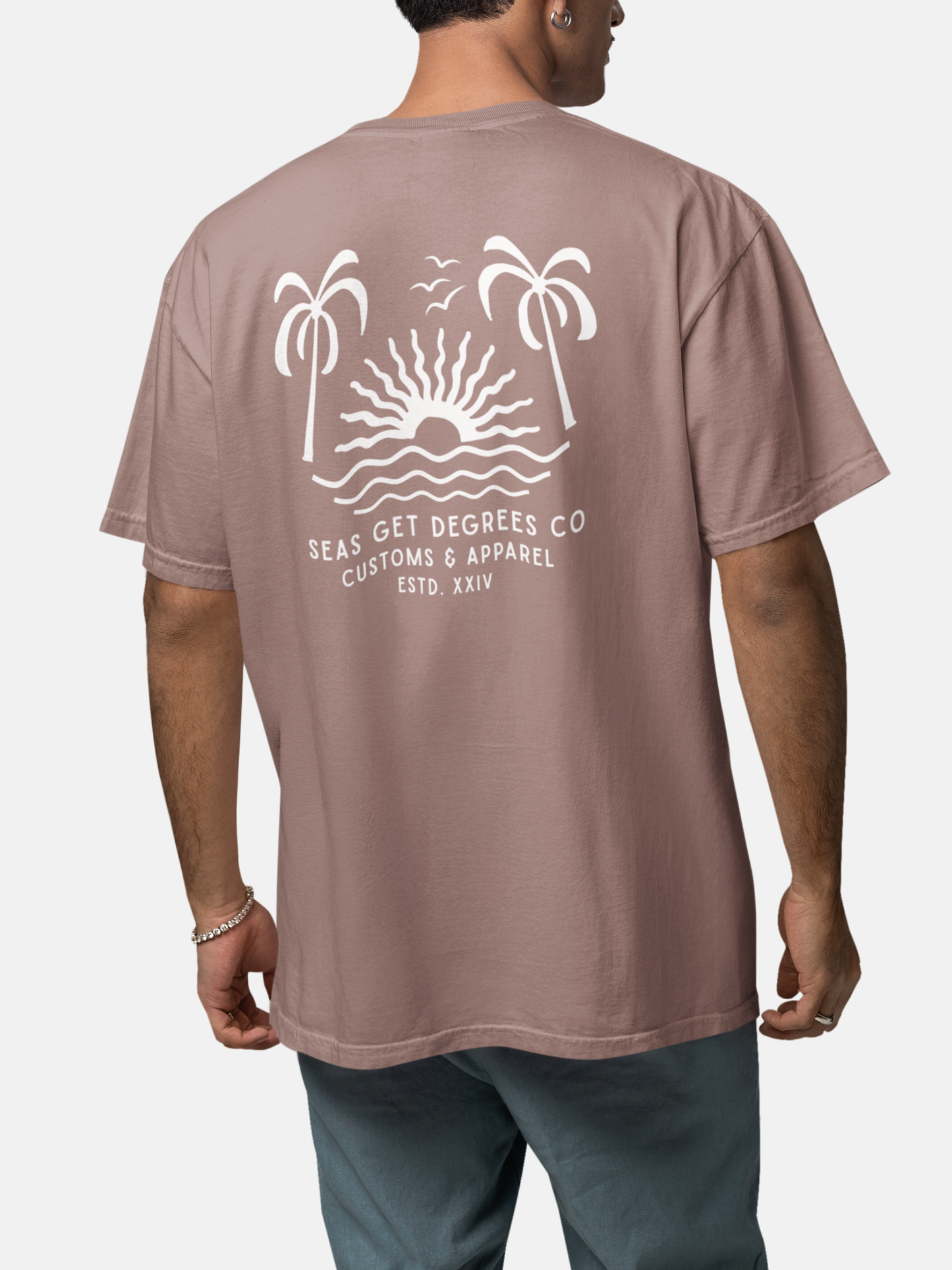 'Til Last Wave Tee by Seas Get Degrees